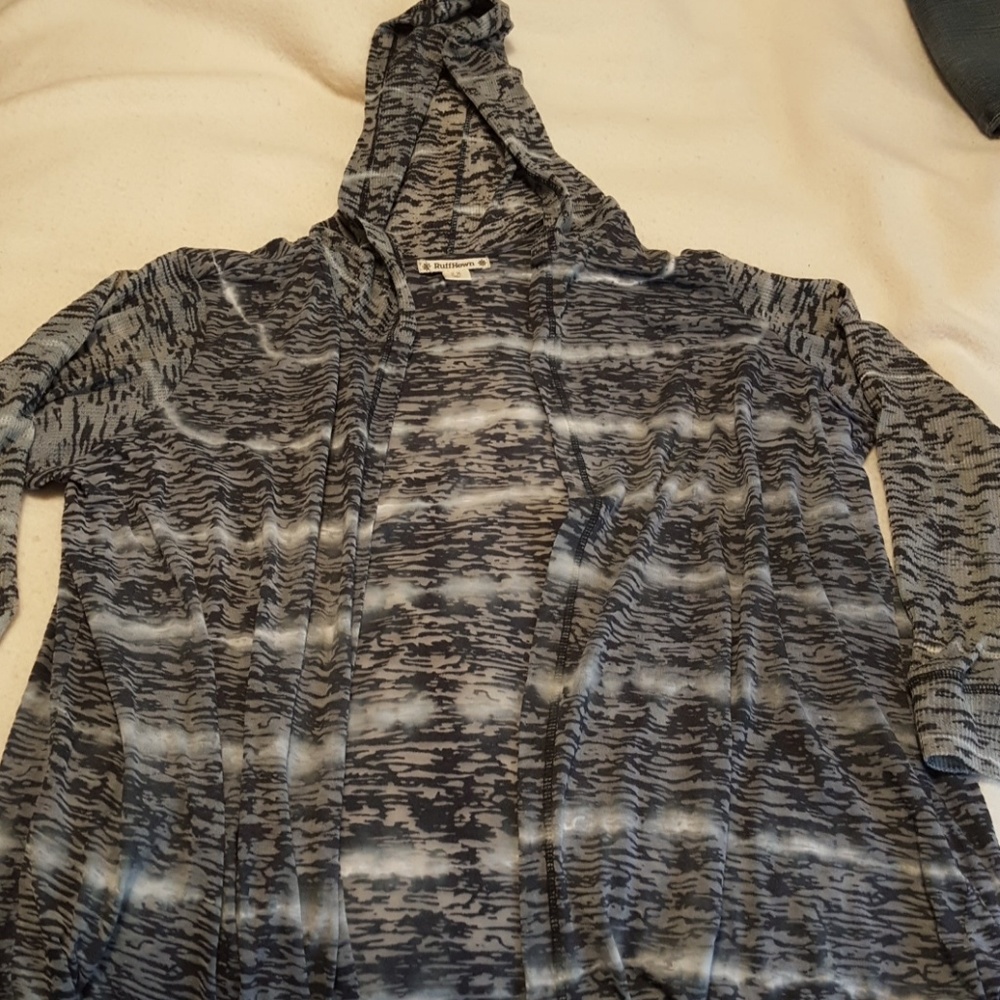 Women's Ruff Hewn Hooded Cardigan size 2x